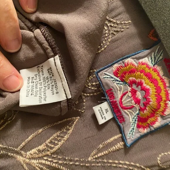 Johnny Was Taline velvet dress - Picture 7 of 7